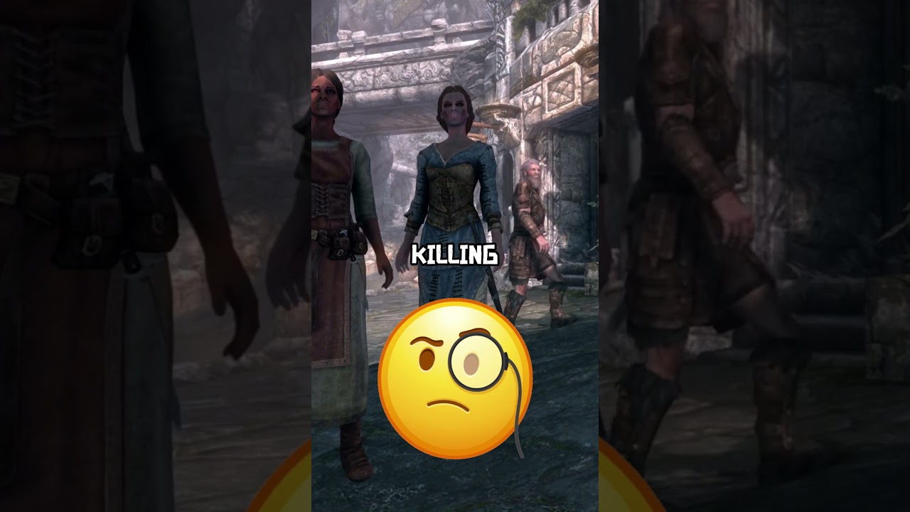 😱 What if You Save the Woman Attacked by a Forsworn in Markarth? #skyrim