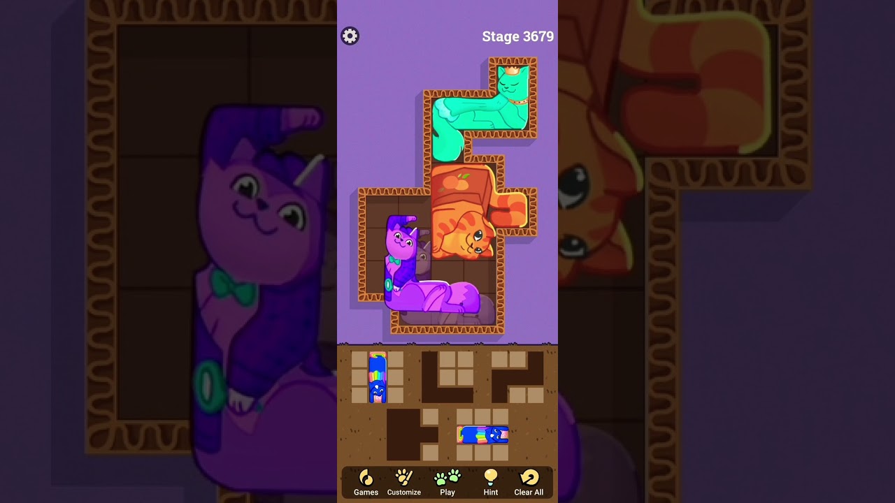 #cat #games #puzzle #gaming #shorts