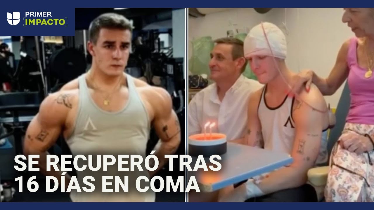 Joven militar narra cómo superó un ictus hemorrágico que lo dejó 16 días en coma