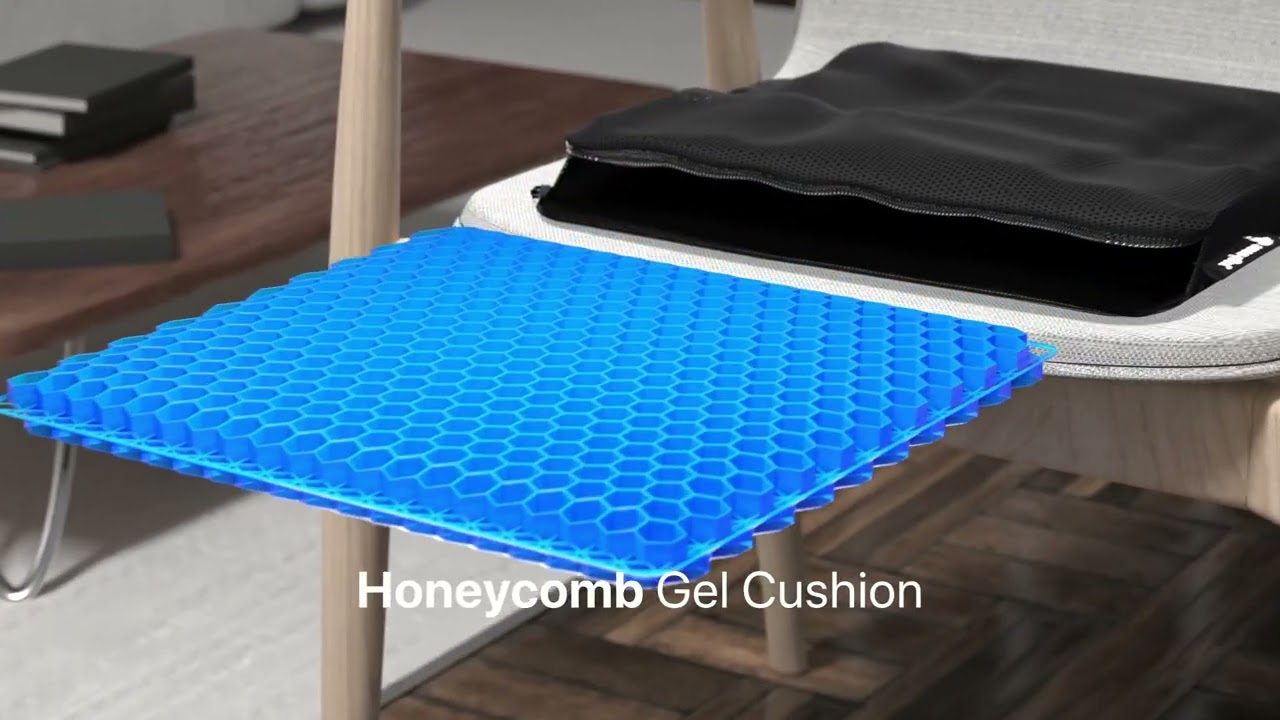 Yogi-zone gel seat cushion