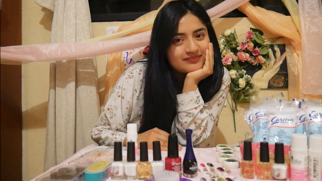 ASMR, Te PINTO las uñas 💅, te limpio , limo y pongo extensiones de UÑAS, ROLEPLAY