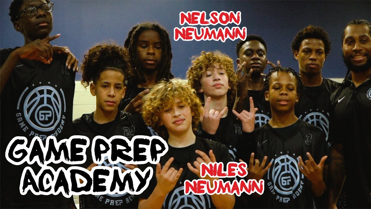 NELSON NEUMANN & NILES NEUMANN BLOW OUT WIN !! GAME PREP ACADEMY MIDDLE SCHOOL