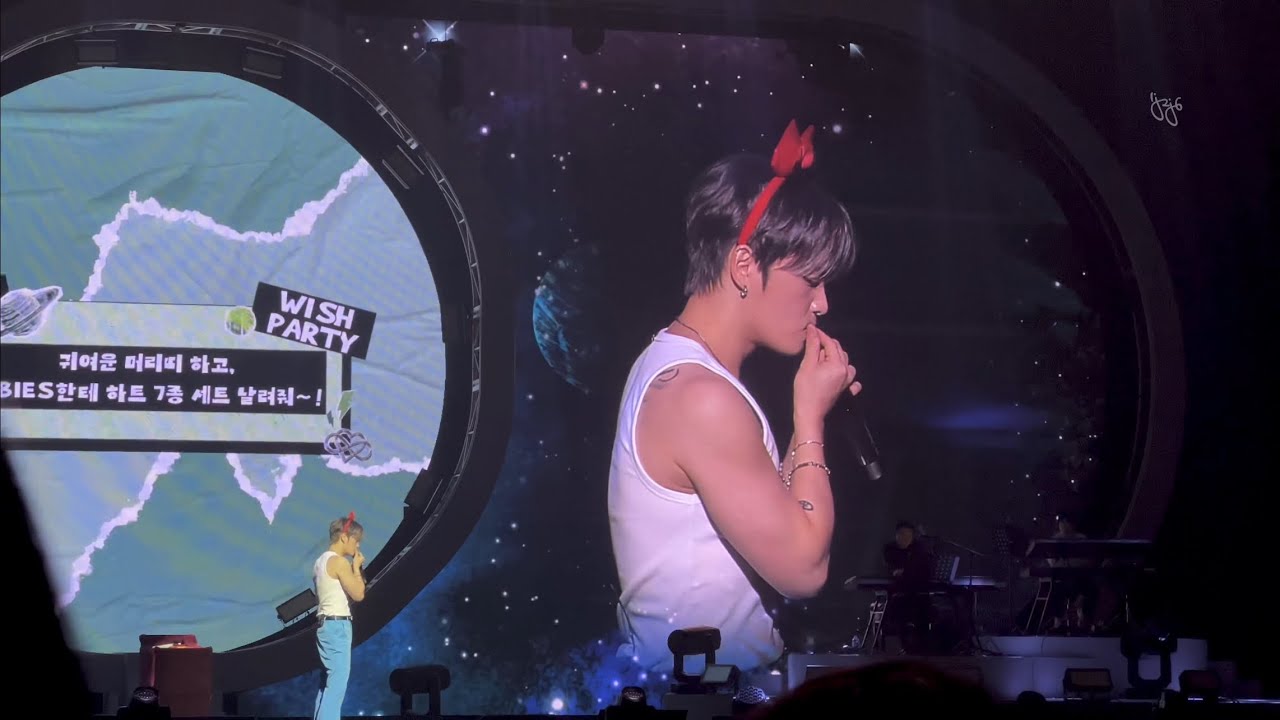 260124 - 귀여운 머리띠 하고, 하트 7종 세트 날리는 김재중 / 2026 J-Party Asia Tour Fan Concert 