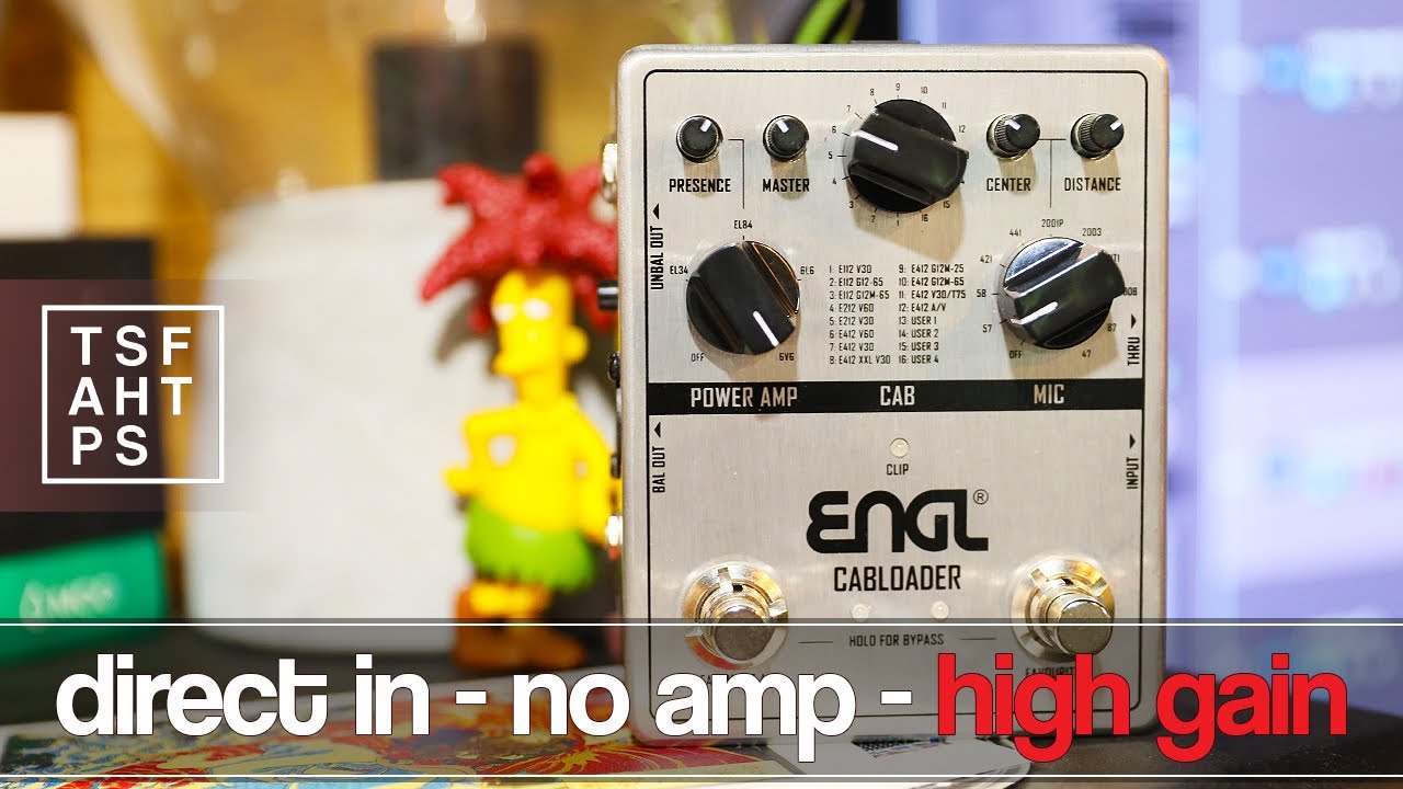 No Amps Needed - Going Direct with the Engl Cabloader - Pt 2. High Gain