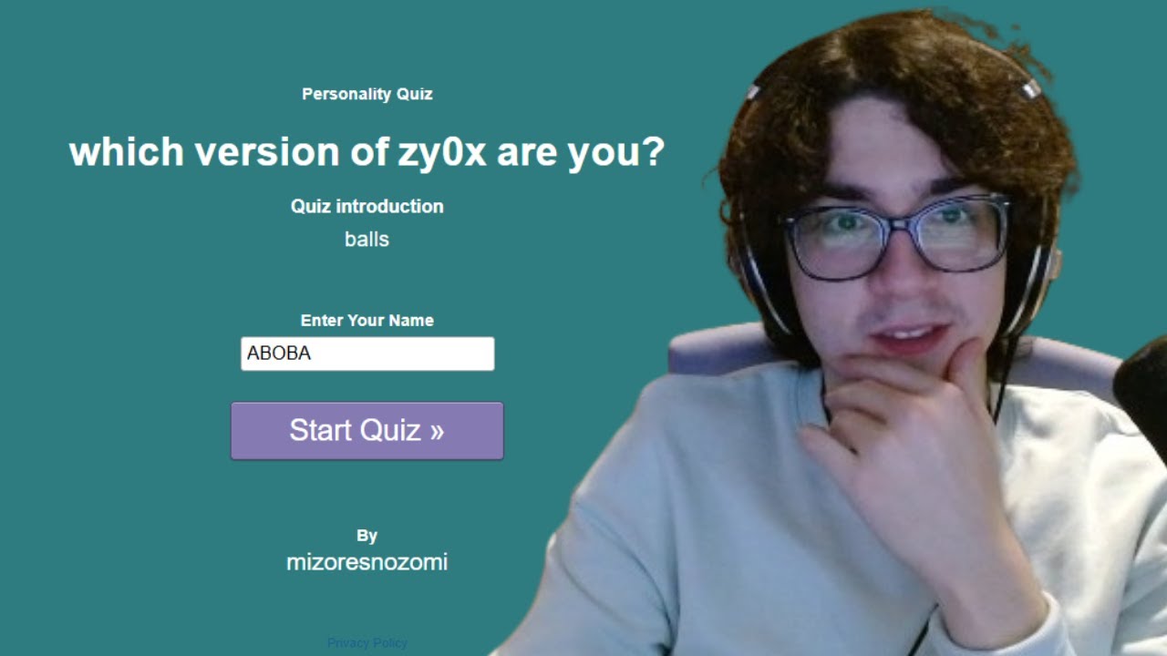 Which version of Zy0x are you? - Zy0x clips