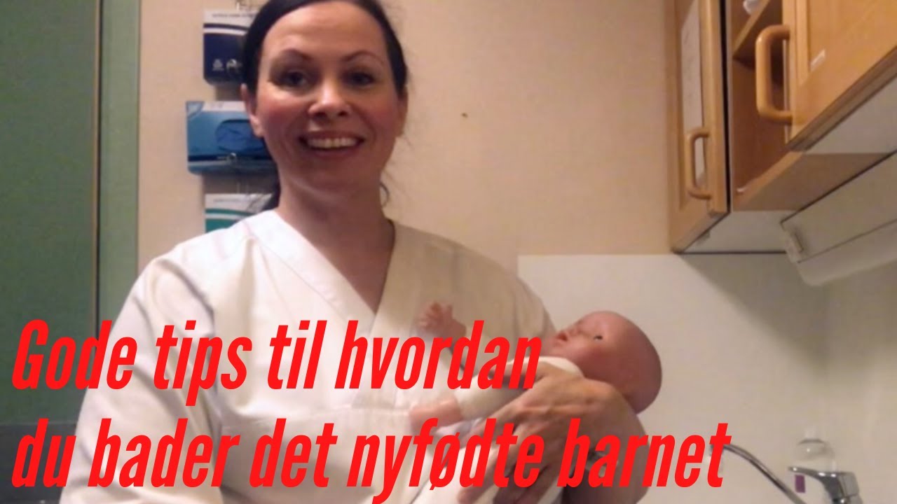 Badevideo baby Ringerike sykehus