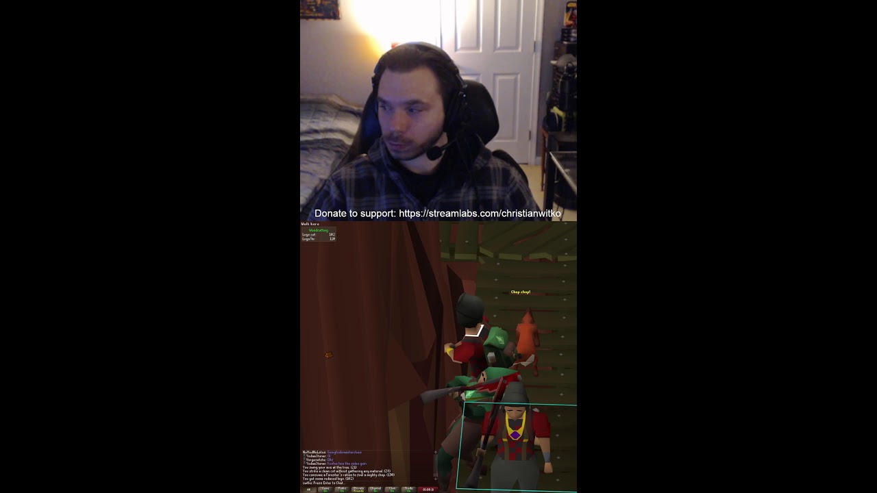 OSRS Woodcutting 🔴954pm