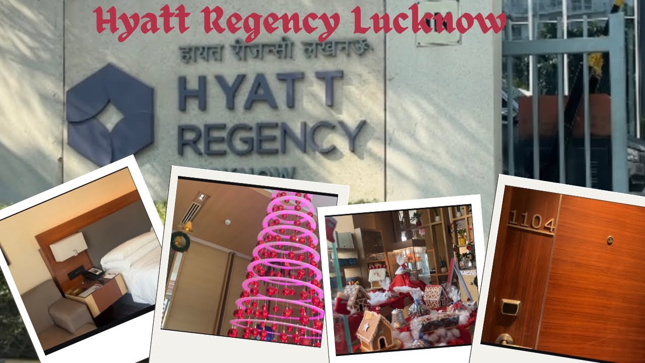 Hyatt Regency Lucknow||5 Star Property||Staycation in Lucknow||Luxurious|Room with Breakfast Buffet
