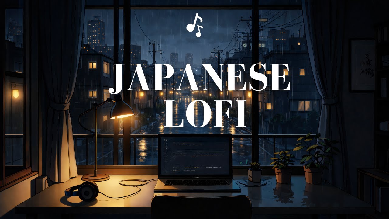 Quiet Tokyo Night – Japanese Lofi for Deep Focus, Study & Late Night Calm