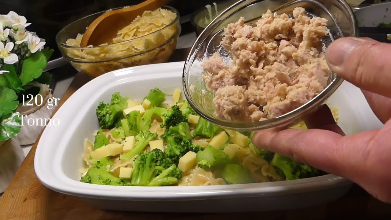 PASTA CON BROCCOLI E TONNO AL FORNO #23