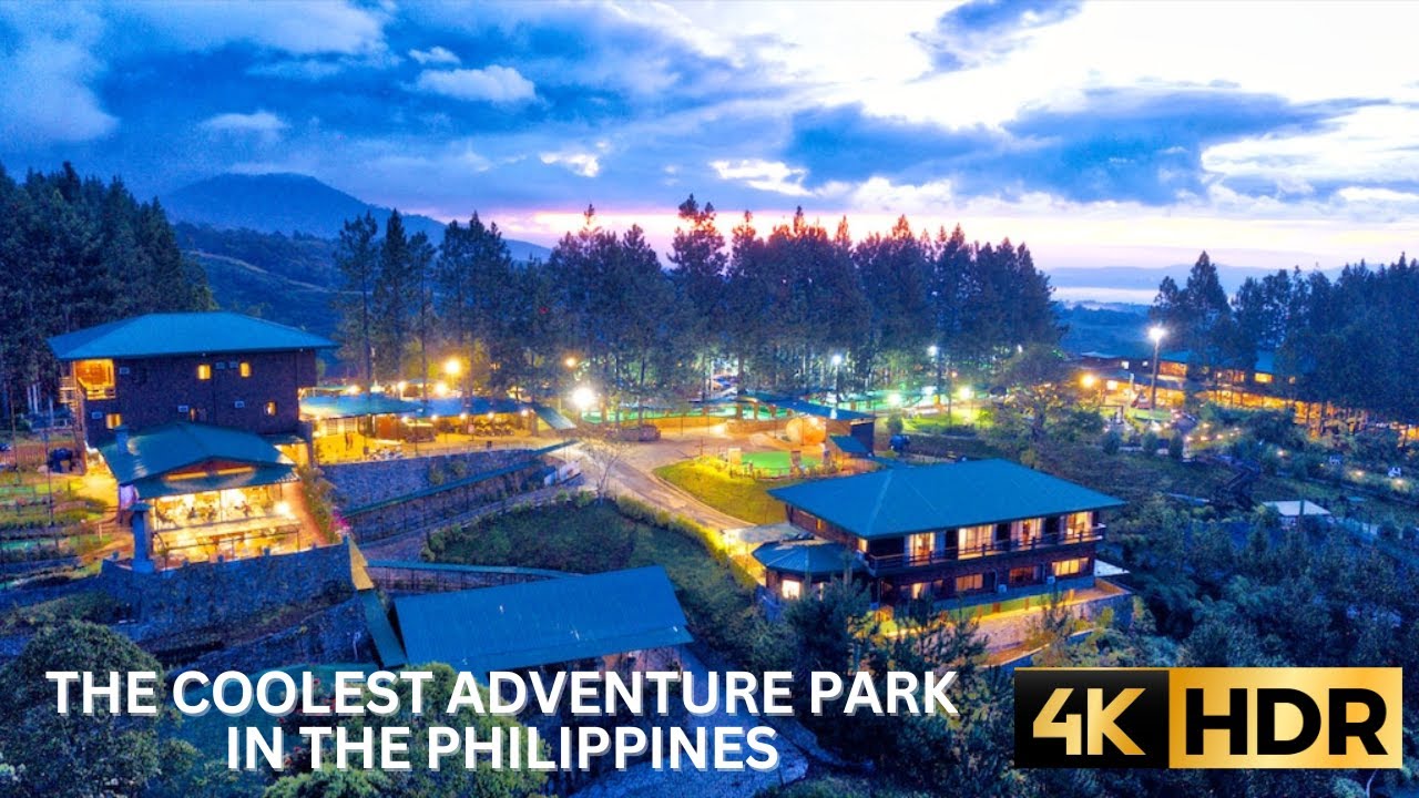 Nature Lovers Paradise: Dahilayan Adventure Park Walking Tour 4K/60fps