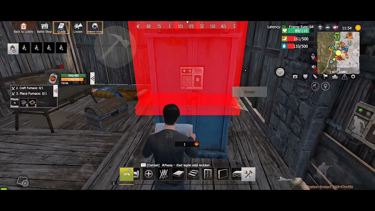 إذا بدك تتعلم كيف تبدأ صح في Rust Mobile وتبني بيت قوي بأول ساعة لعب، هذا الفيديو إلك! 🔥 #RustMobile