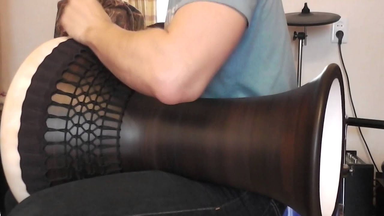 Keramisk profesjonell stor basstromme darbuka Middle Eastern dumbek 12 inches
