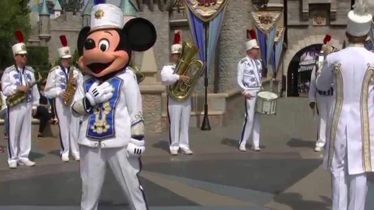 The castle show w/ Disneyland Band 03082014