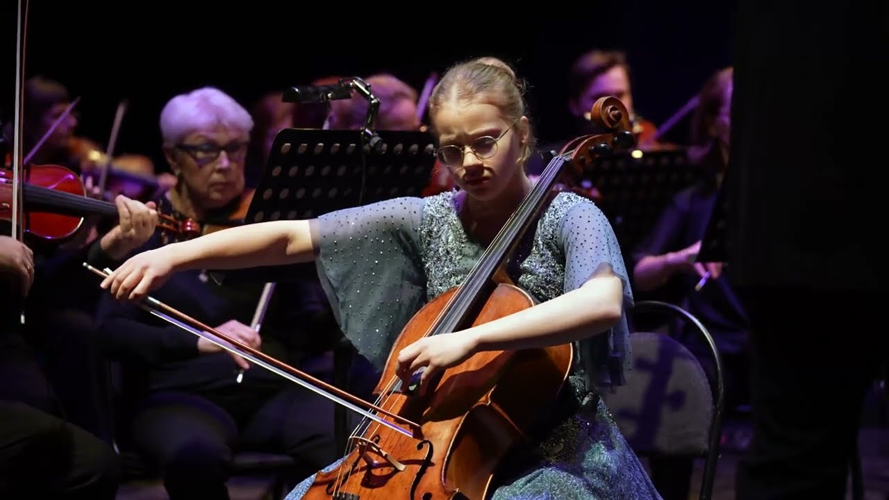 Zoia Dudenkova. Karl Davidov - Concerto for Violoncello & Orchestra No. 4 In E Minor, Op. 31 p.1