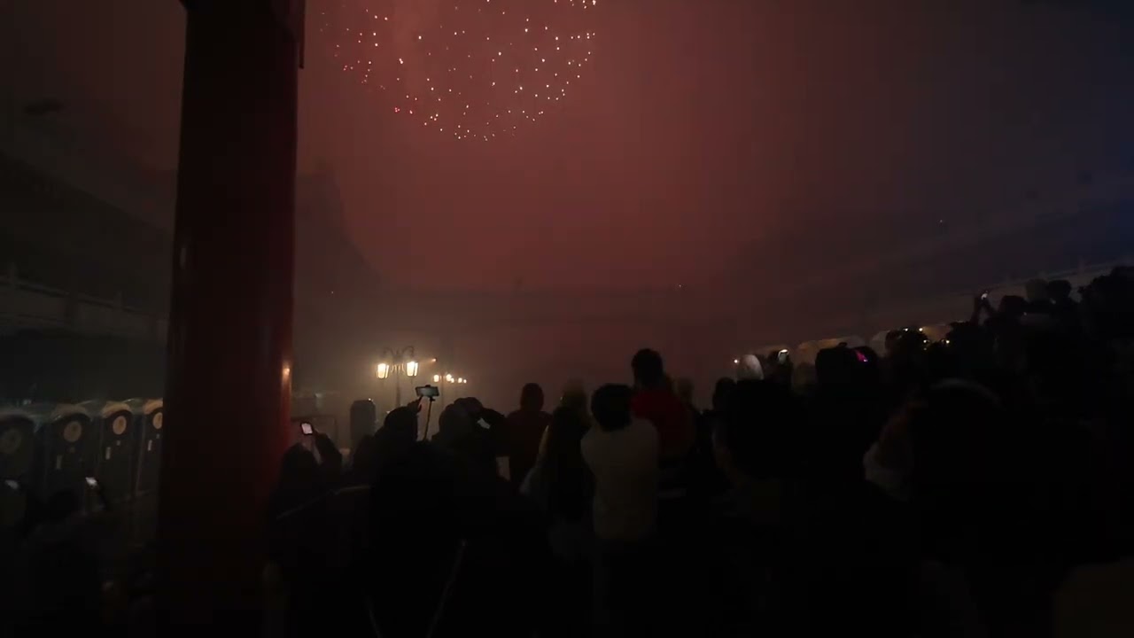 鹿耳門高空煙火#Tainan Orthodox Luermen Shengmu Temple Fireworks#支援4k
