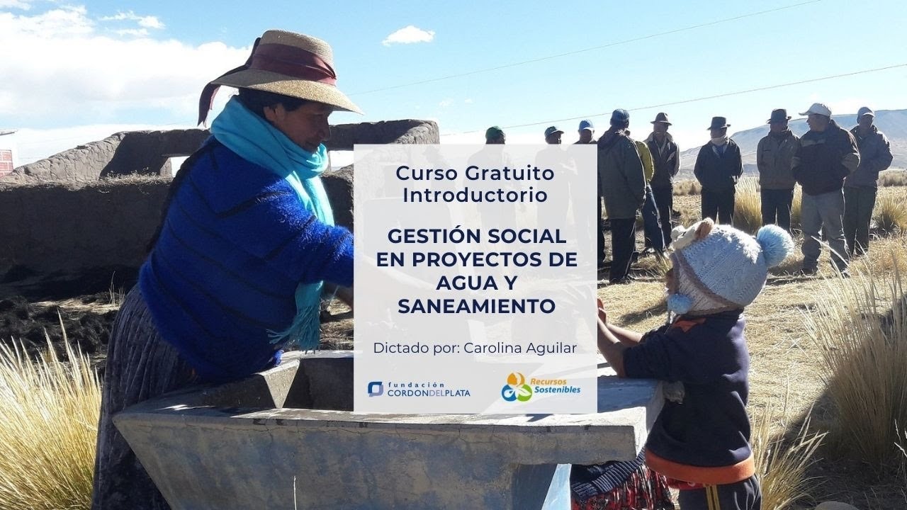 Gestión social en proyectos de agua y saneamiento