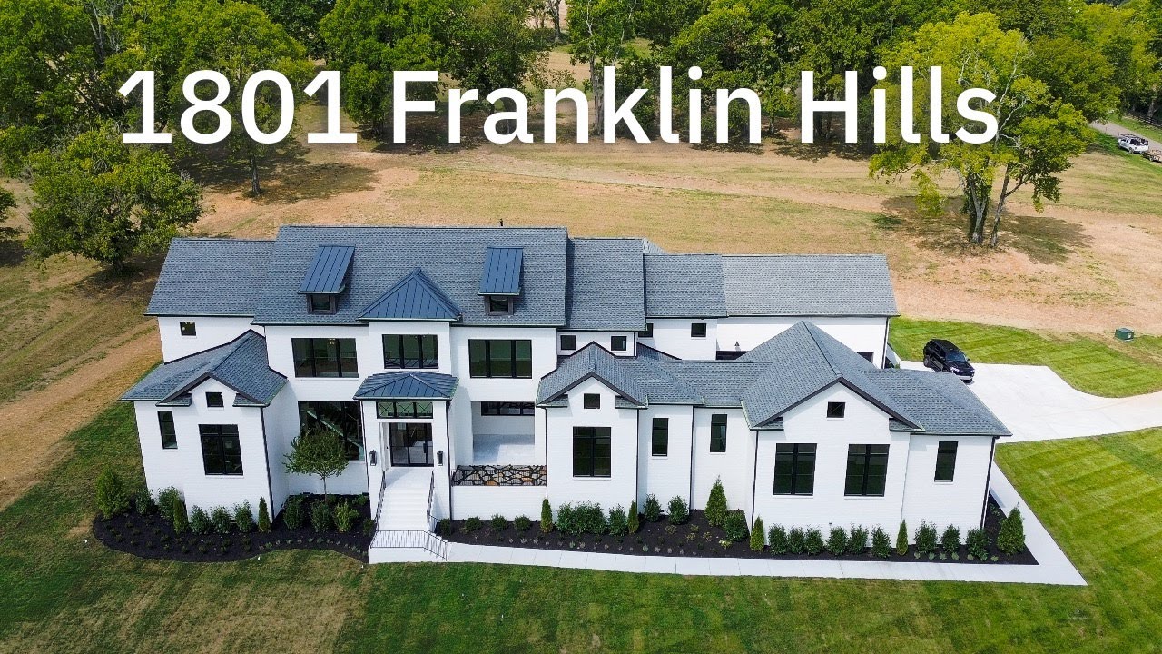 $6m - Luxury Custom Home In Franklin, TN on 10 Acres!