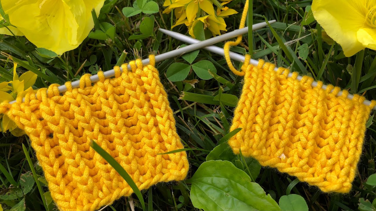 Randmaschen bei Patentmuster