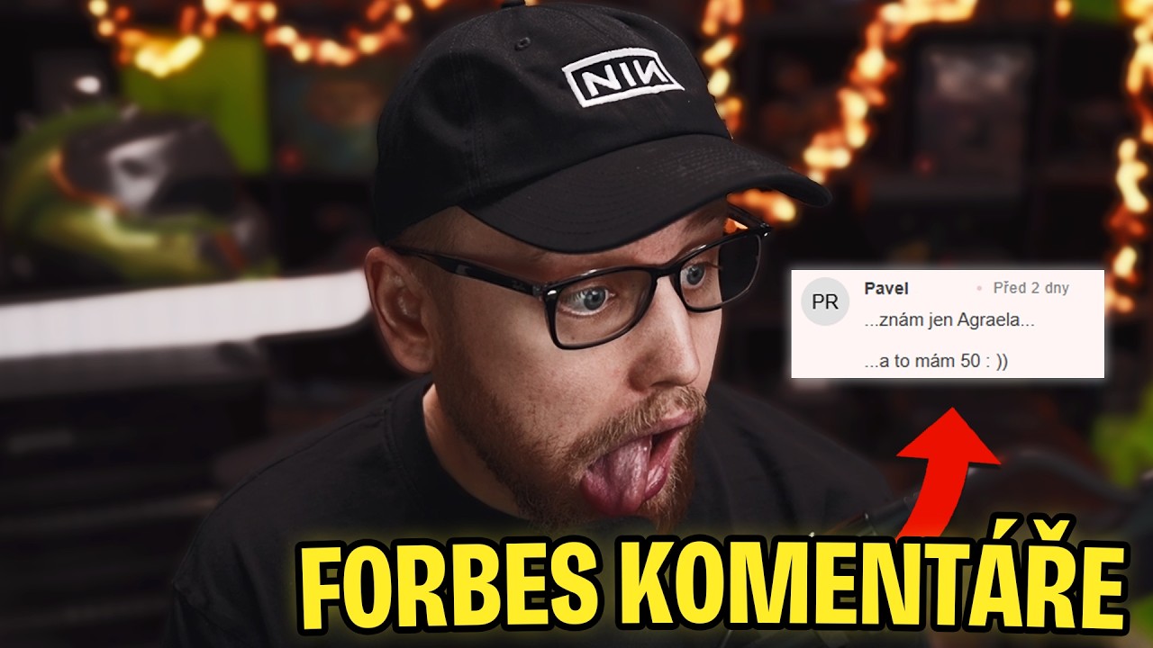 YouTubeři by měli j&iacute;t do fabriky! &ndash; Forbes 2025 koment&aacute;ře