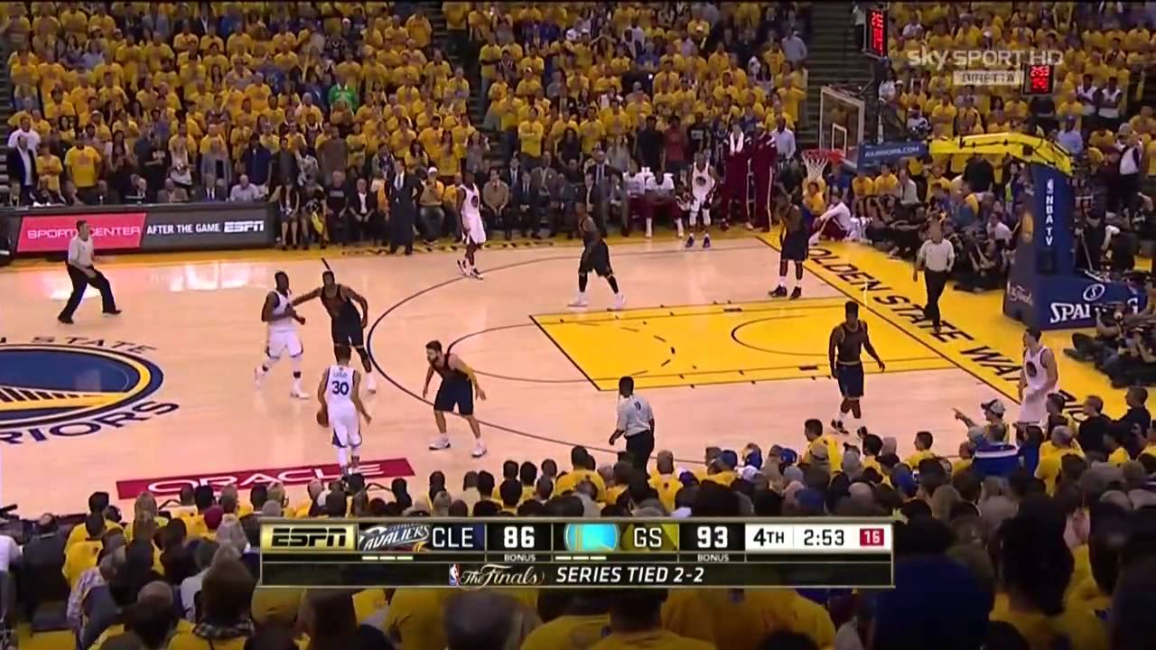 Le migliori azioni di Gara 5 - NBA Finals 2015 - Parte 3 (live F. Tranquillo)