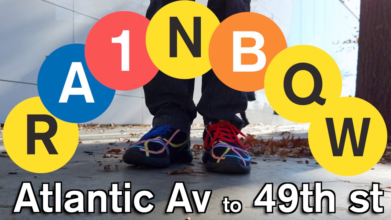 R A 1 N B Q W - Atlantic Av to 49th st