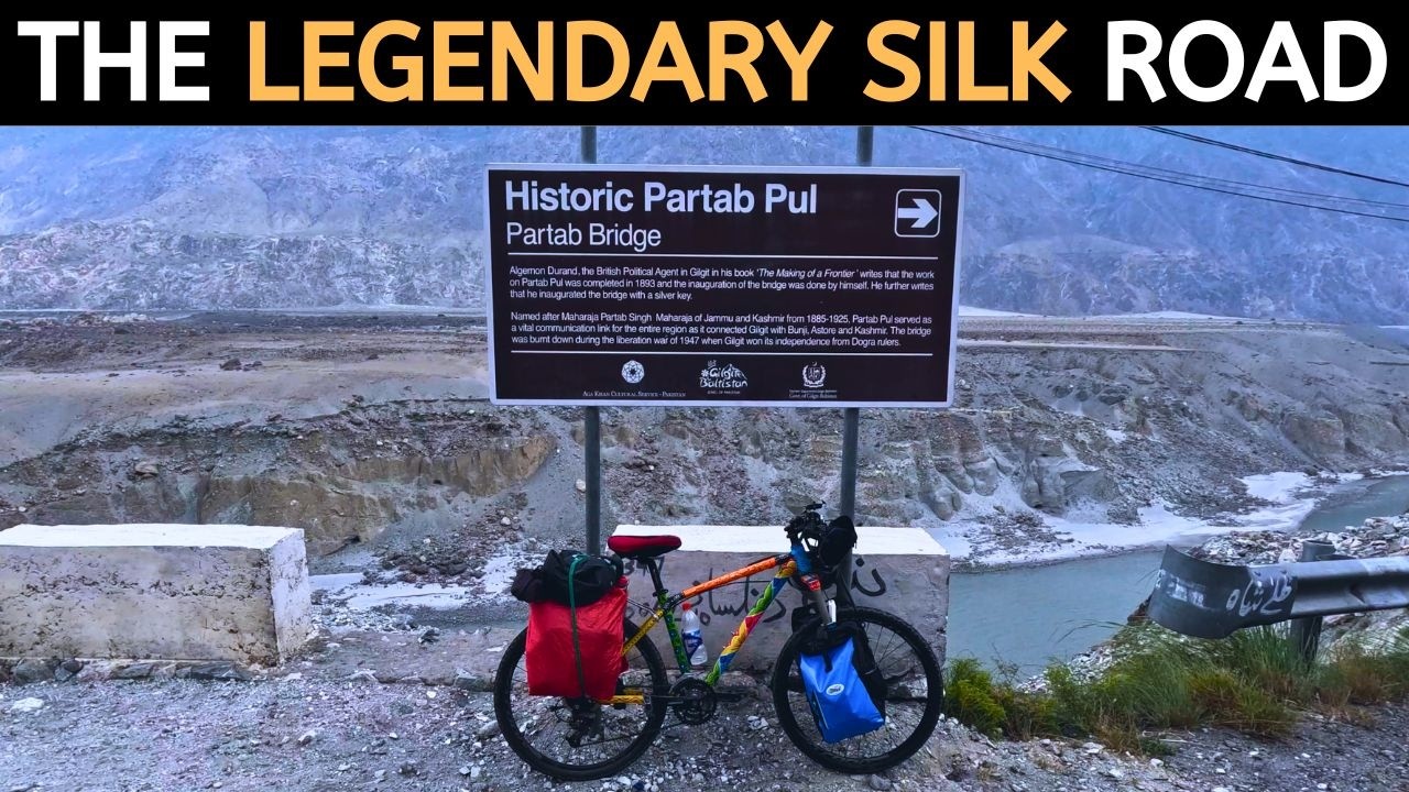 Riding the Legendary Silk Road of Pakistan | Pari Bangla to Chilas | RIVER INDUS BICYCLE TOUR