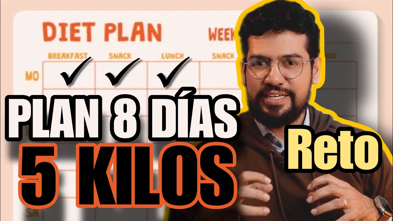 QUE COMER PARA PERDER PESO EN 8 DIAS RAPIDAMENTE [DIETA RETO]