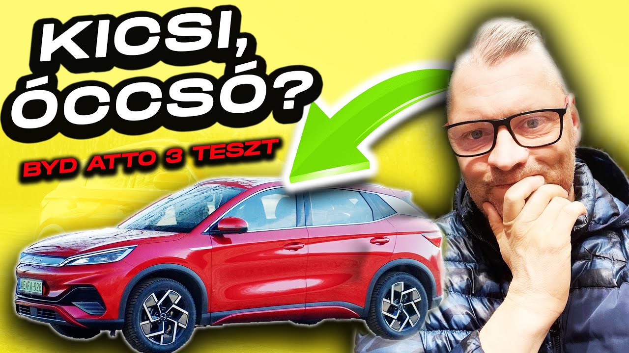 A BYD városi SUV-ja TUDJA? - BYD Atto 3 