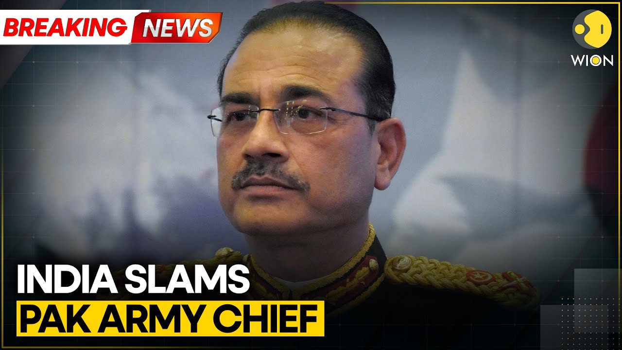 India Slams Pakistan Army Chief Asim Munir&rsquo;s US Comments: &lsquo;Nuclear Sabre-Rattling&rsquo; | WION BREAKING