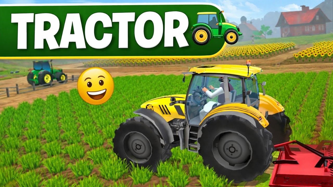 Indian Tractor Farming Games 2026 🚜 | Real Tractor Driving Simulator 3D | #SilentWheels