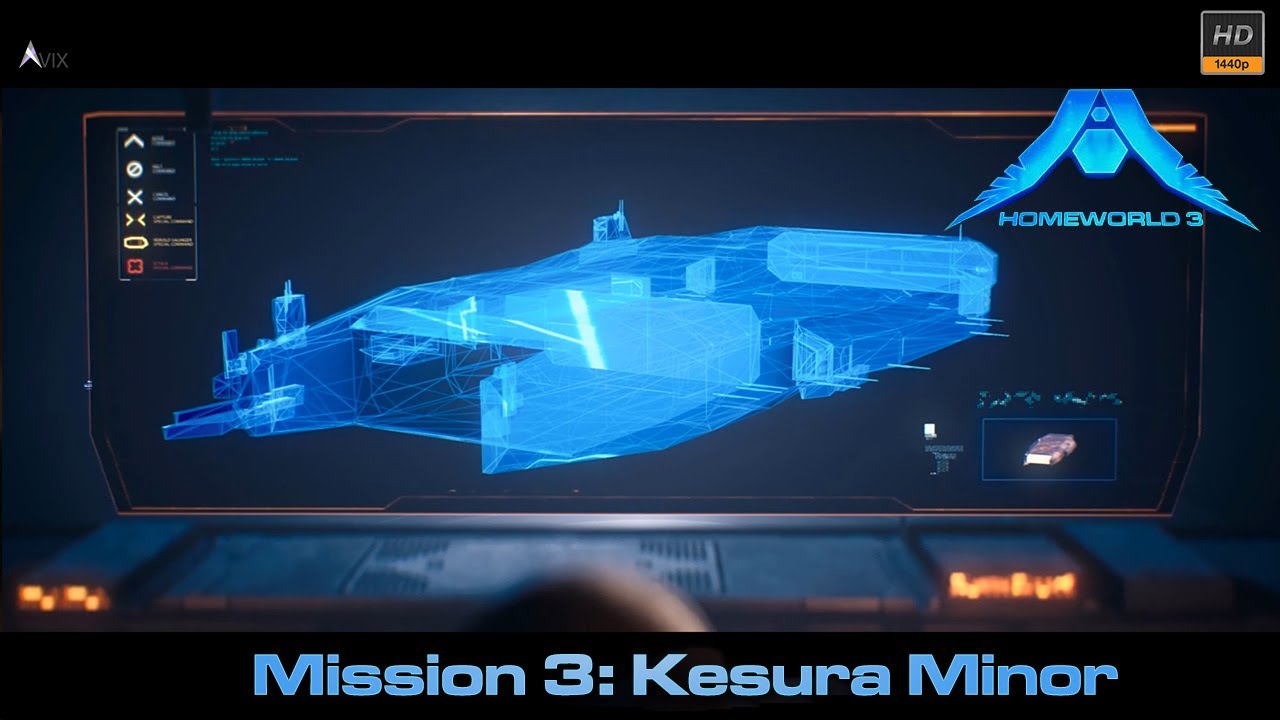 Homeworld 3 Mission 3 - Kesura Minor