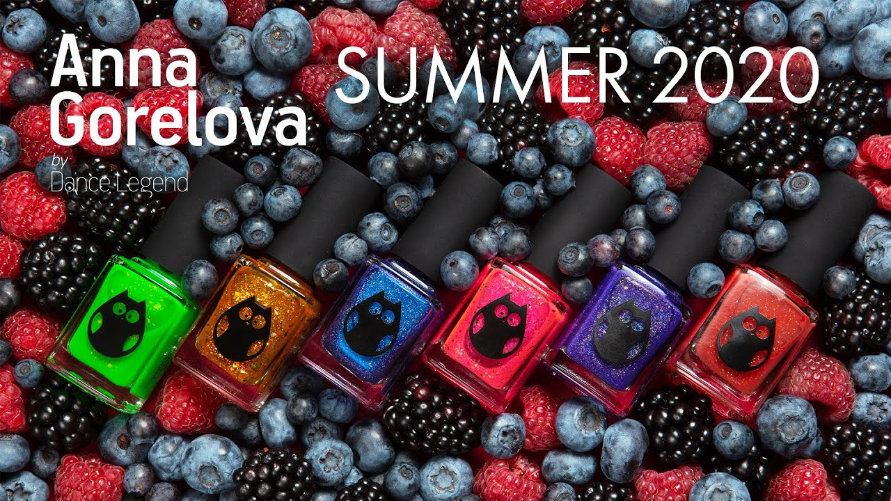 New Anna Gorelova Summer 2020 Nail Polish Collection | Dance Legend