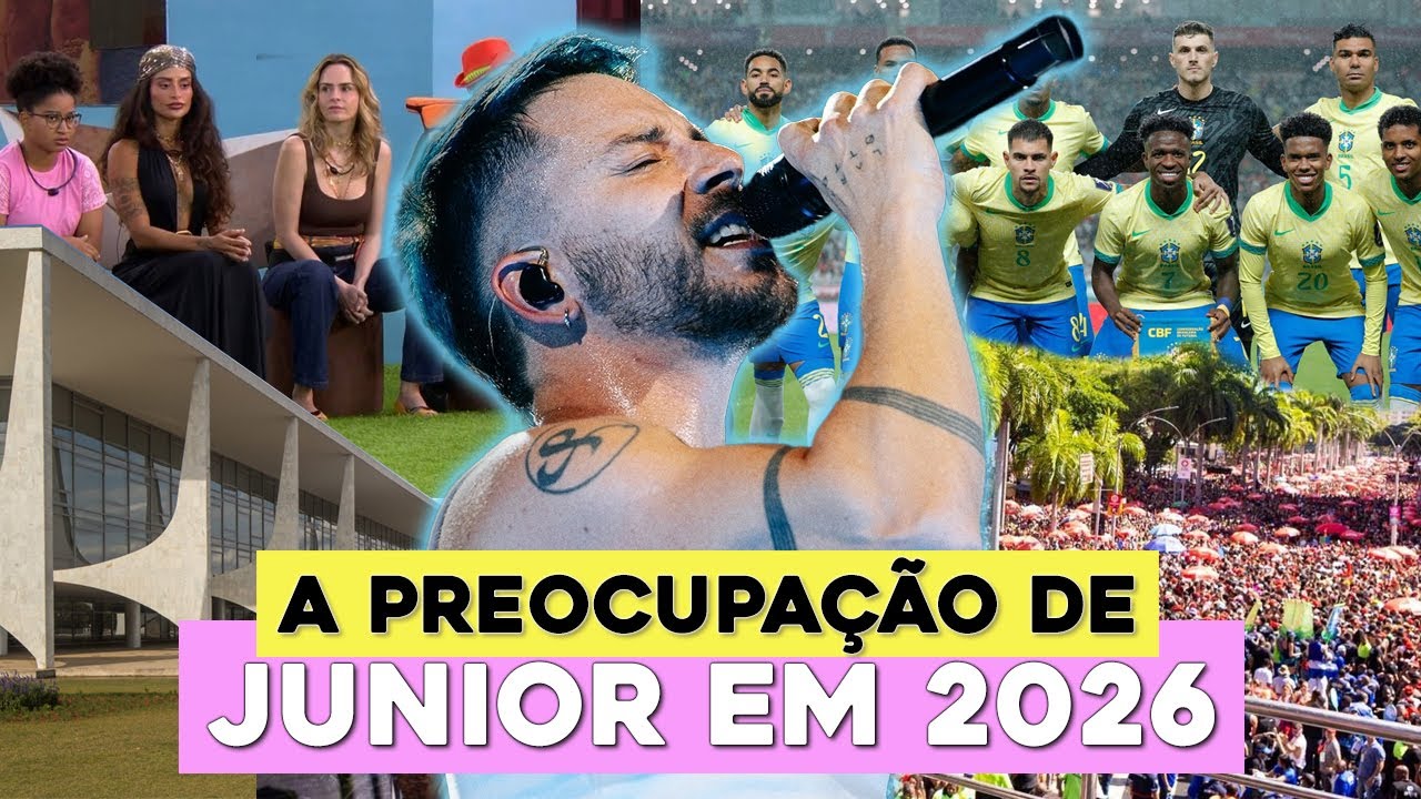 JUNIOR DIZ QUE 2026 É UM 
