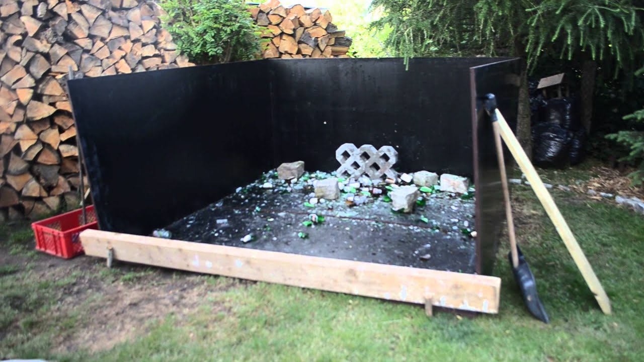 Tłuczenie szkła - Polterabend u Magdy i Krzysztofa w Mokrym Dworze