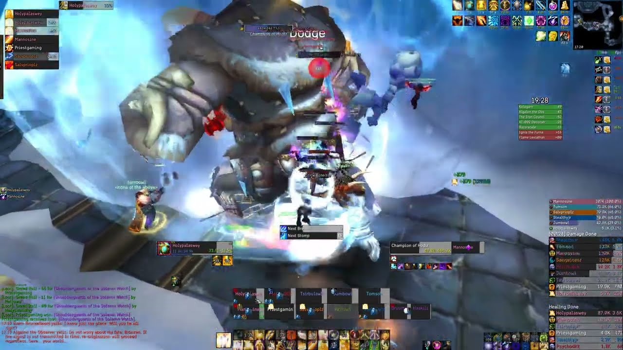 Crushed the WR! - Ulduar 10m speedrun solohealed in 45:55 -  Holy Paladin POV - Classic WotLK
