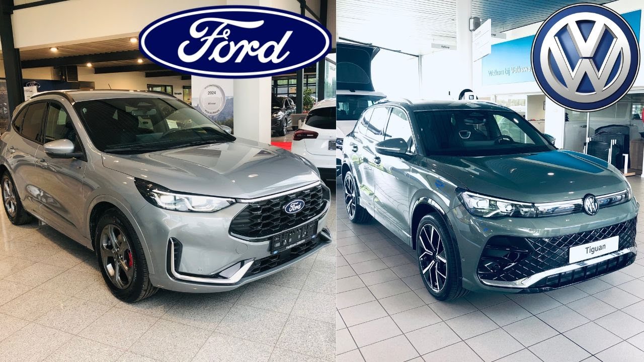 2024 VW TIRGAN R line VS 2024 FORD KUGA St line 