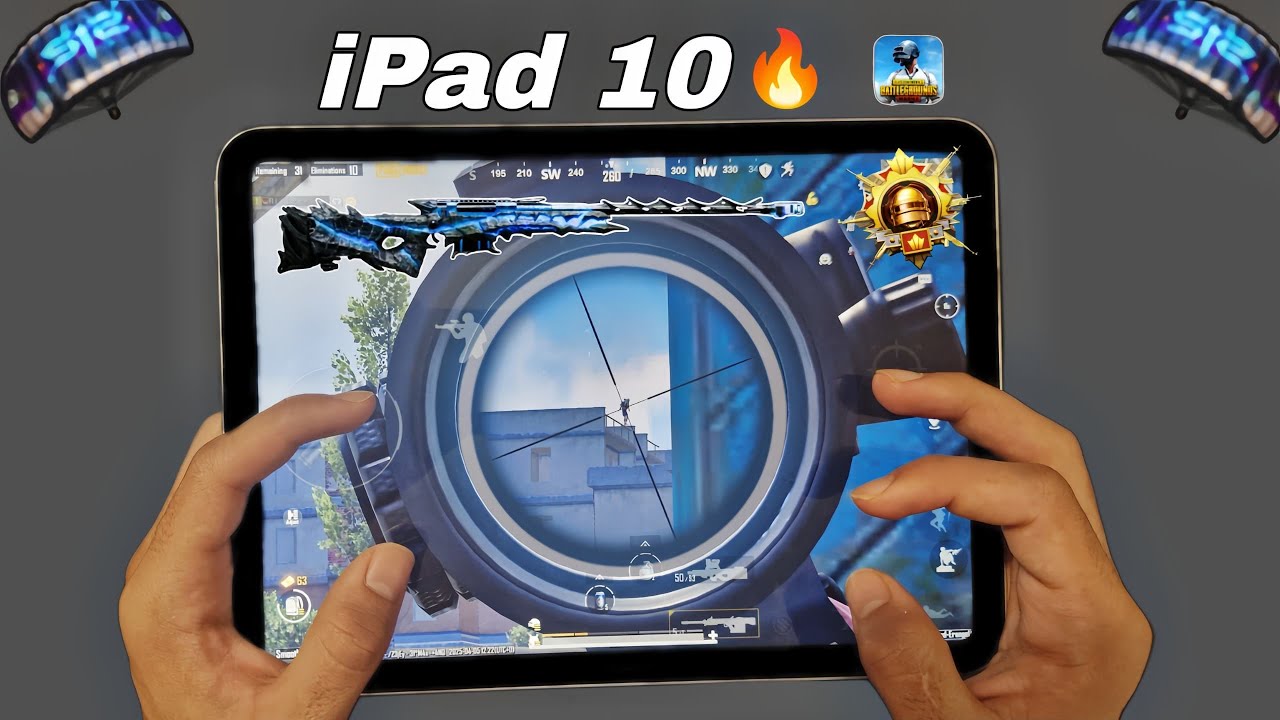iPad 10 HANCAM 🔥/PUBG New 3.7 Update ERANGLE Gameplay 😍/My New...