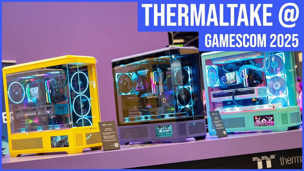 Thermaltake Hardware Neuheiten und Messestand Walkthrough @ 