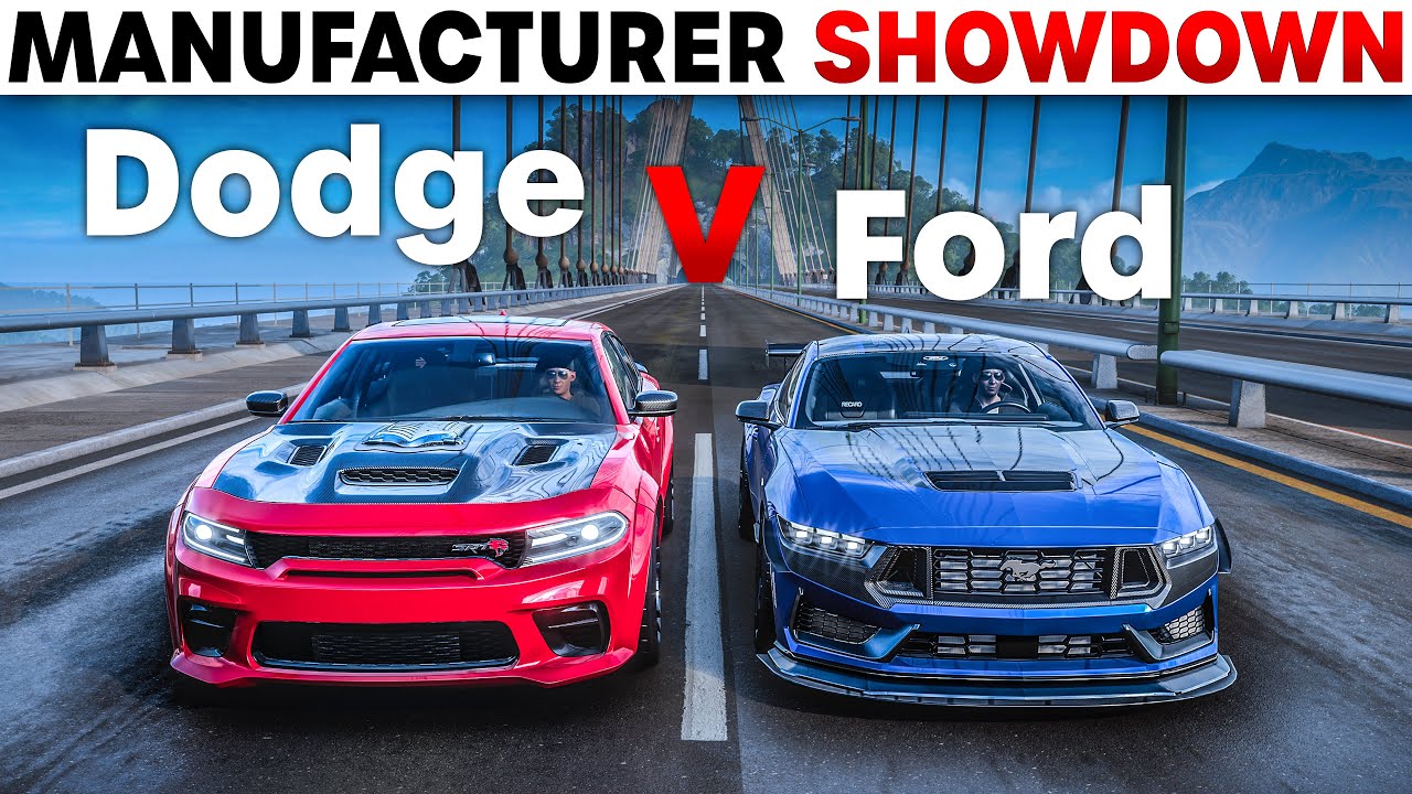 Forza Horizon 5 | Dodge VS Ford | Manufacturer Showdown!