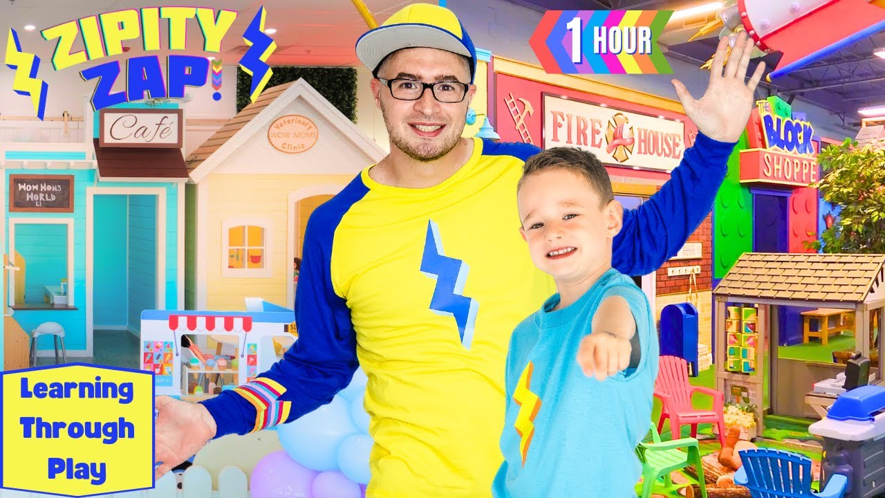 ZIPITY ZAP & Beansy's Indoor Playground Adventure | Exploring Fun at Play Centers For Kids