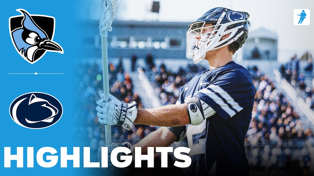 Johns Hopkins vs Penn State | NCAA College Lacrosse | Highlights - April 04, 2026