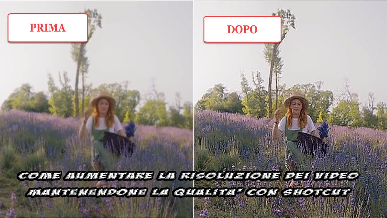Come aumentare la risoluzione di un video mantenendone la qualità con Shotcut