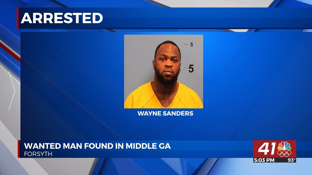 Miami homicide suspect Wayne Sanders arrested in Forsyth