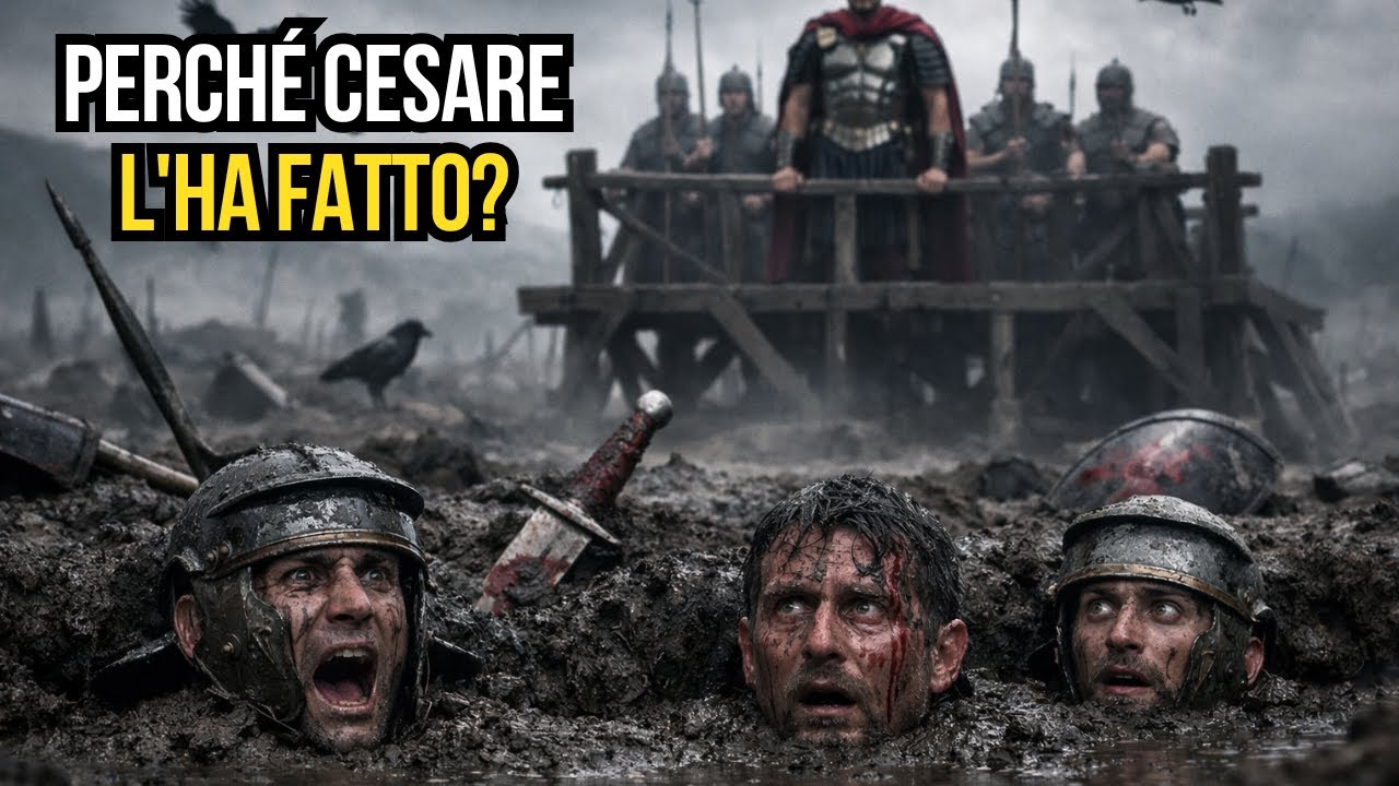 Il Giorno in cui Giulio Cesare Tenne il Suo Esercito Sepolto Vivo per Vincere | L'Assedio di Alesia