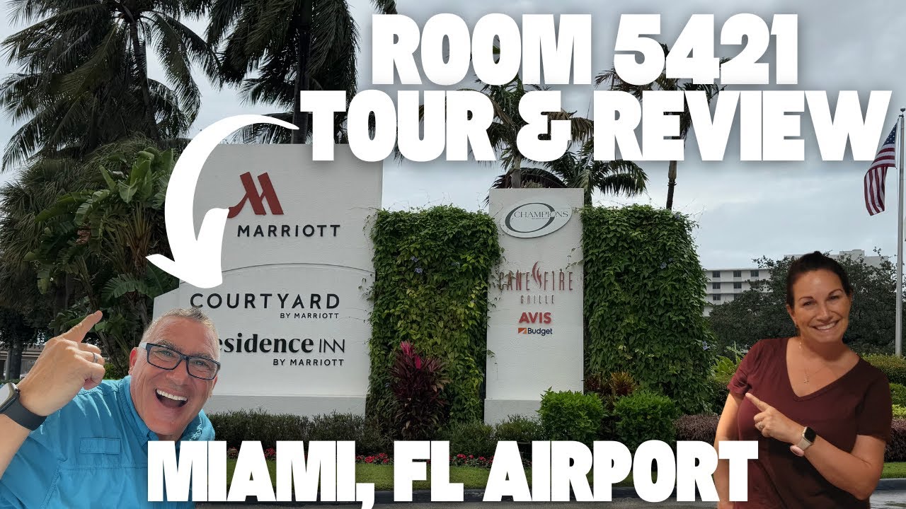 Courtyard by Marriott Miami Airport Room 4521 Tour & Full Review ✈️ Would We Stay Again?