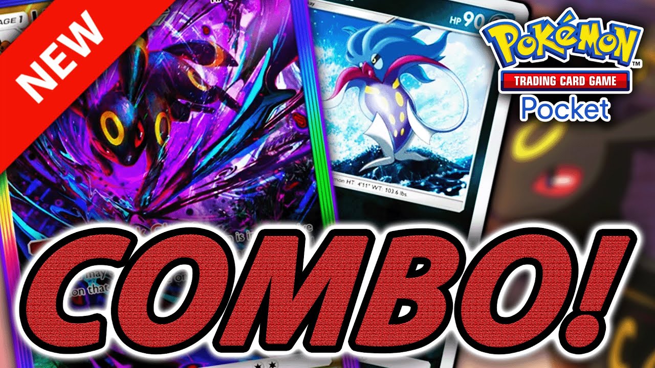 UMBREON EX And MALAMAR Are A PERFECT Duo! | Pokemon TCG Pocket