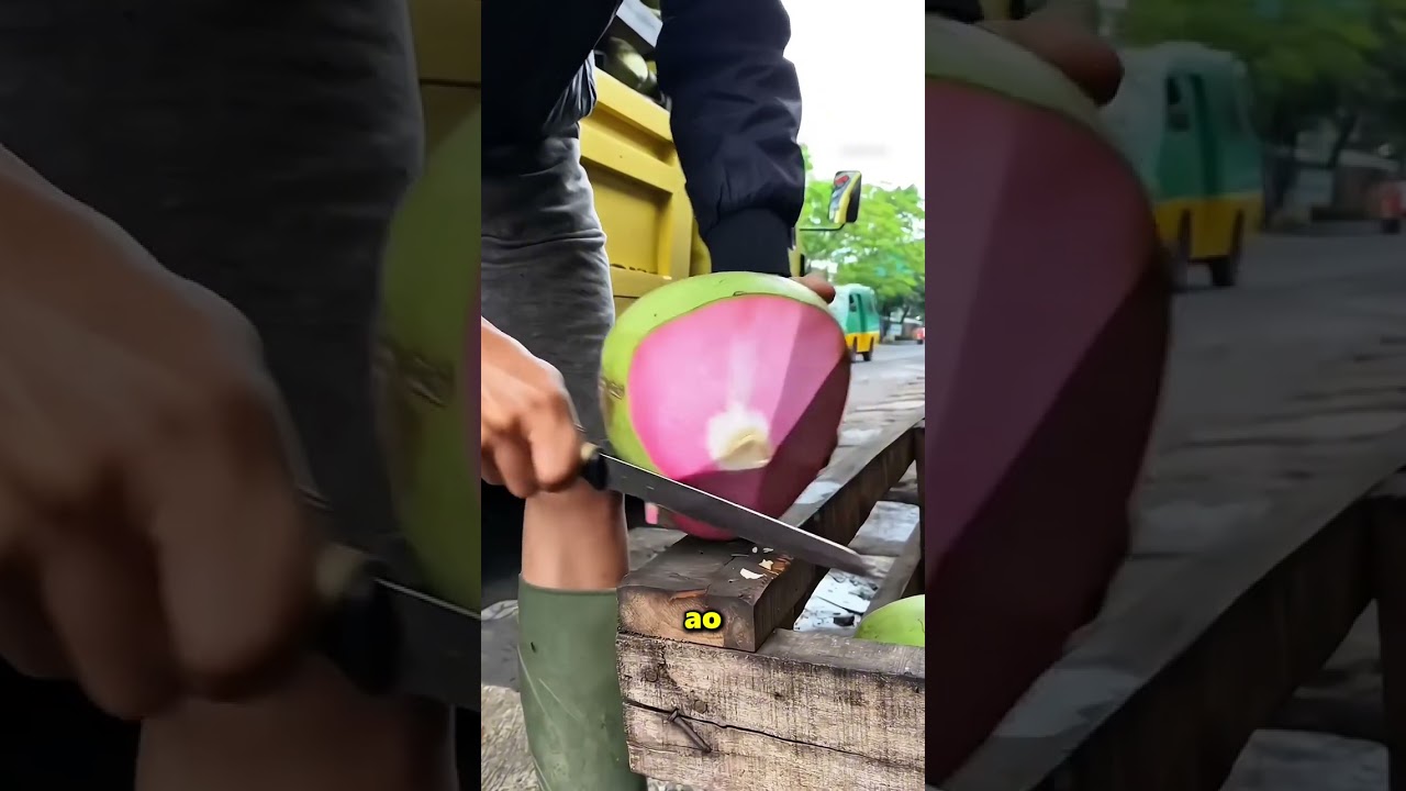 Veja isso antes de beber &aacute;gua de coco t&atilde;o colorida 😱