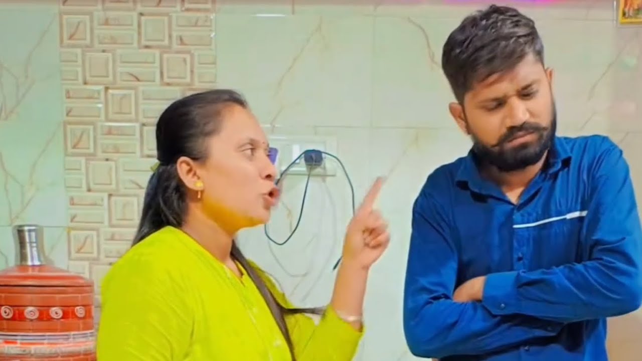 Gujju Husband wife comedy 😂 Gujrati Bhadaka 🔥😂