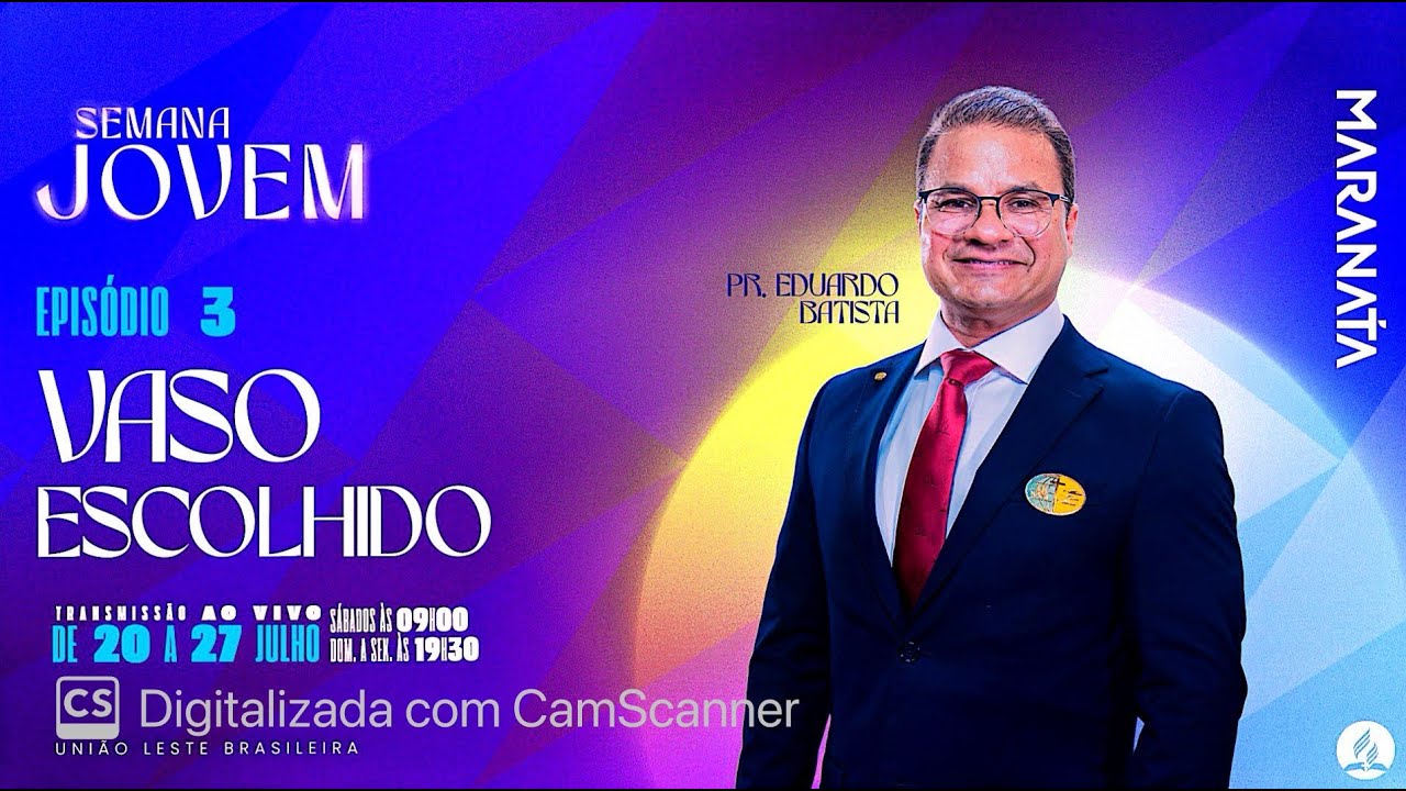 Semana de Oração Jovem 2024 - Sermão de Segunda 22/07/2024  